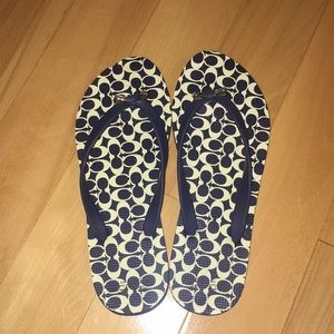 Coach Flip Flops